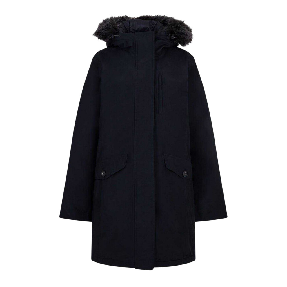Timberland (18 Uk, Black) Womens/Ladies Waterproof Parka