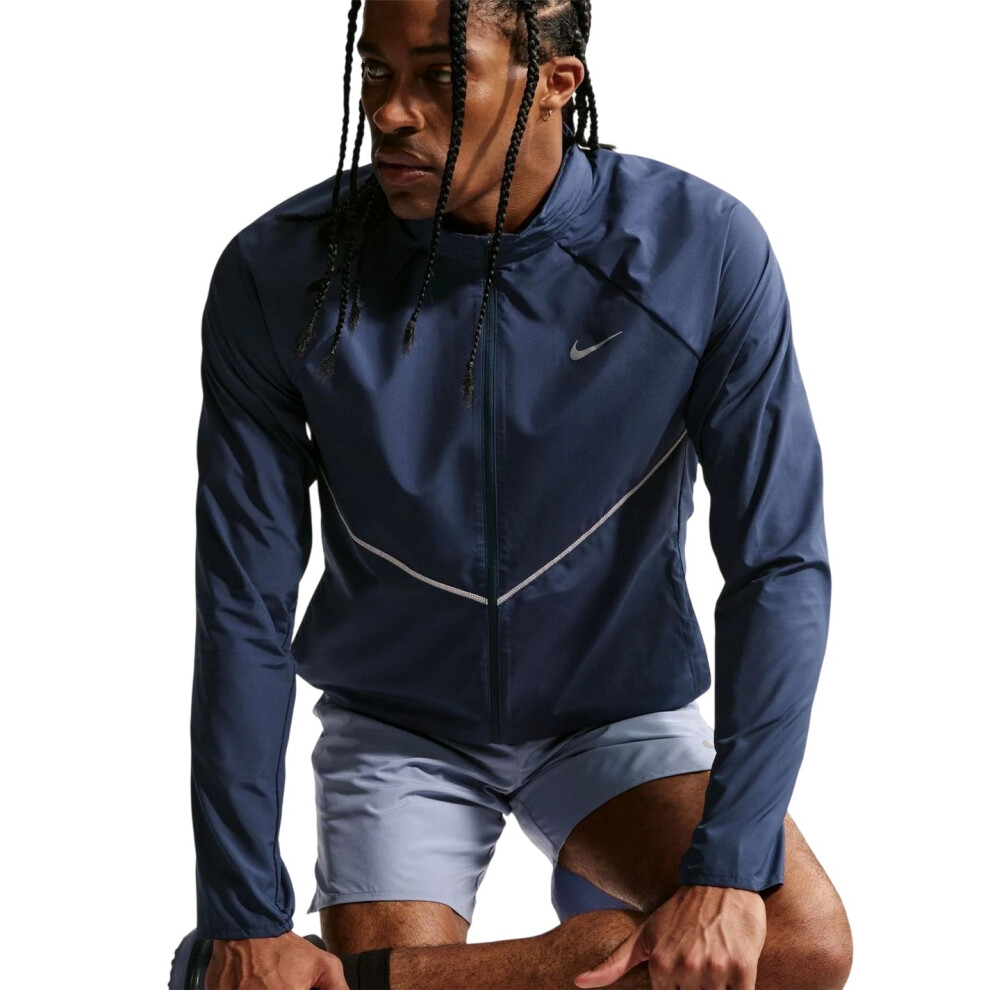 Nike (Xxl, Midnight Navy) Mens Repel Miler Running Jacket