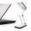 Folding LED Desk Lamp Bright Touch Control Reading Light Portable Compact White 4