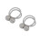 2 Silver Magnetic Ball Curtain Tiebacks Tie Backs Buckle Clip 2