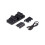 (Black) Compatible with XBOX ONE Controller Dual Charging Dock Station Charger with 2 Batteries 2