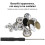 Messing Jeansknöpfe Set 20mm ohne Nähen 6