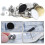 Messing Jeansknöpfe Set 20mm ohne Nähen 14