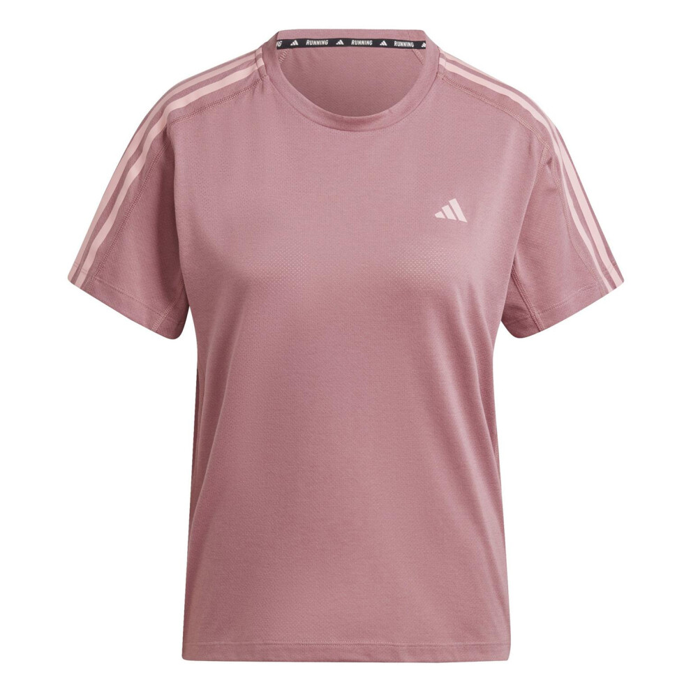 Adidas (10 Uk, Crimson) Womens/Ladies Own The Run T-Shirt