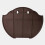 Halbrund Wandtopf 26 cm Khaki PP 17