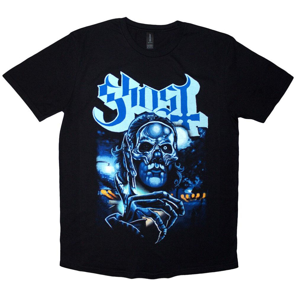 Ghost (Xxl, Black) Unisex Adult Nightmare V T-Shirt