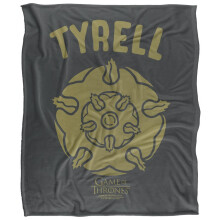 (36in x 58in, Multicoloured) Game Of Thrones Tyrell Crest Blanket