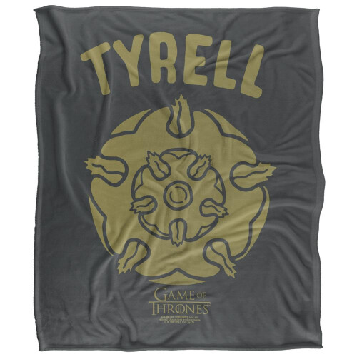 Game of Thrones (36in x 58in, Multicoloured) Game Of Thrones Tyrell Crest Blanket