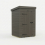 4x4 Pent Composite Shed Tanalised (Single Door, No Windows) 2