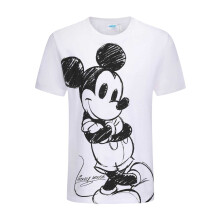 Disney Mens Mickey Mouse Cotton T-Shirt