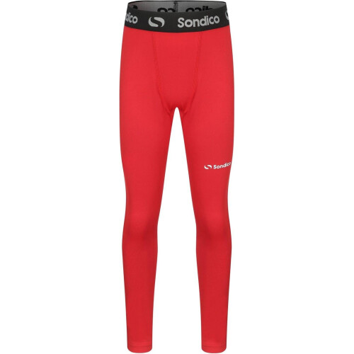 (5-6 Years, Red) Sondico Boys Core Base Layer Bottoms