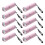 10X Outdoor   Rubber Coated 9-LED Flashlight Torch 1