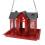 Vogelfutterstation aus Metall, rot 19