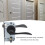 Türgriff-Set aus Eisen und Aluminium 9