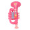 Simulations Musikspielzeug Horn rosa 2
