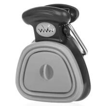 Portable Dog Pooper Scooper for Small and Large Dogs with Bag Attachment and Leash Clip