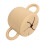 Baby-Snackschale 350 ml Silikon Beige 20