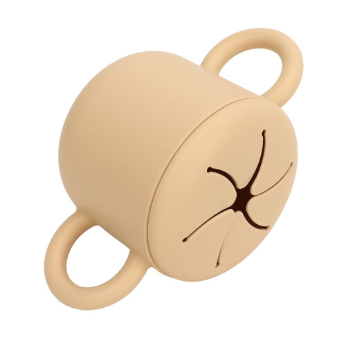 Tragbarer Baby-Becher 350 ml Beige