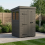 4x4 Pent Composite Shed Tanalised (Single Door, With Windows) 1