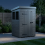 4x4 Pent Composite Shed Tanalised (Single Door, With Windows) 3