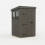 4x4 Pent Composite Shed Tanalised (Single Door, With Windows) 4
