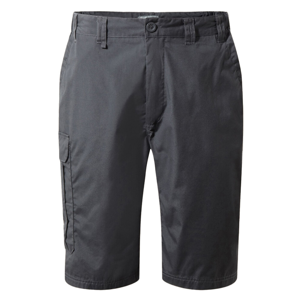 Craghoppers (30R, Black Pepper) Mens Kiwi Long Shorts