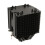 CPU-Lüfter 9cm schwarz Doppelturm 19