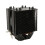 CPU-Lüfter 9cm schwarz Doppelturm 8