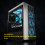 CPU Kühler 9cm 6 Rohre Intel AMD 8