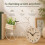 Bicycle Quartz Clock w/ Planter & Faux Plant 7