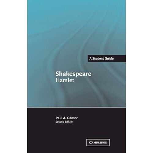 Shakespeare Hamlet by Paul A. Cantor Hardcover Book