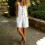 Overall Shorts for Women Button Front Shortalls-Light Blue M 10