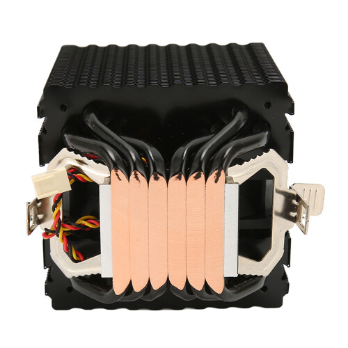 CPU-Lüfter 9cm schwarz Doppelturm 1