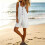 Overall Shorts for Women Button Front Shortalls-Light Blue M 9
