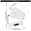Strong ABS Stainless Steel Door Hook Protects Kids From Getting 2