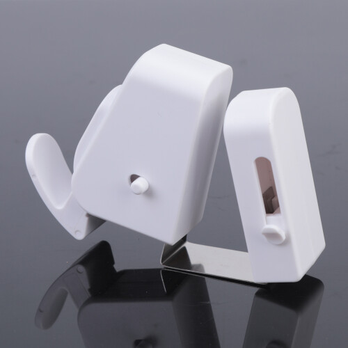 Strong ABS Stainless Steel Door Hook Protects Kids From Getting 2