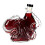 Octopuses sculpte Glasspender mit auslaufsicherer Kappe, 15-Rot 2