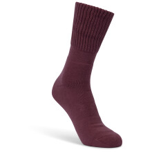 (7/11, Mulberry / Faded Rose) Trespass Unisex Anti Blister Boot Socks - Scobell