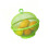 Round Covered Fruit Holder for Home Kitchen Dining Room-White 3