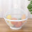 Kitchen Fruit Basket with Covered Mesh Lid Iron Produce-Blue 8