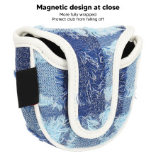 Puttermütze Kaninchen Blau Golfzubehör