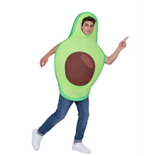 (Avocado, Eén maat geschikt voor alle volwassenen) Avocado cosplaykostuum voor volwassenen