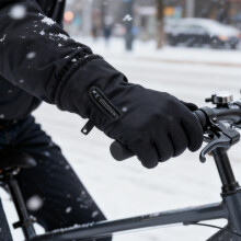 Winter Handschuhe Touchscreen L schwarz