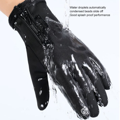 Outdoor Handschuhe L schwarz touch warm