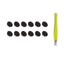 Routine Replacement LED Cover Sticker for Wearable Glasses with