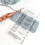 Quick Gauge Ruler for Knitting and Crochet, Precise Stitch Measurement Tool, 2-Pack 3