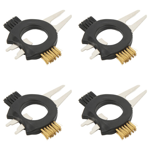 4er Set Golf Multifunktionsbürste Nagelentferner