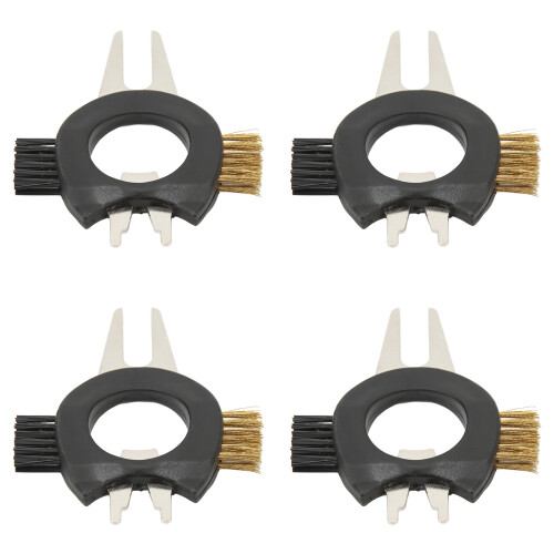 Golf Divot Werkzeug Bürste Kupfer & Nylon 4 Pack 2