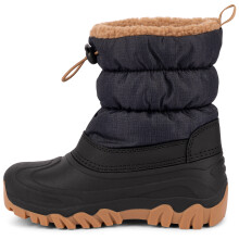 (34, Navy) Trespass Kids Waterproof Snow Boots - Luca