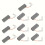 Professional Design Carbon Brushes Pack Of 5 Pair For GBH2 1